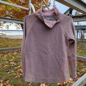 Prana Warm Button Neck Sweater